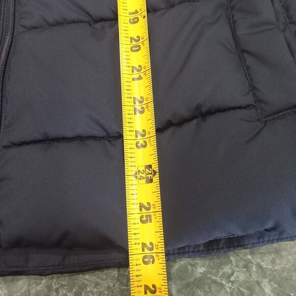 Old Navy Puffer Vest Mens Medium Blue Go-Recycled Quilted Outdoors Lightweight - Picture 8 of 11